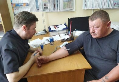 Акция «Контролируем давление — продлеваем жизнь!» прошла на базе Осиповичского ЖБК